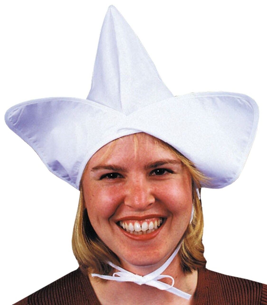 The Costume Center White Solid Women Adult Halloween Dutch Girl Hat Costume Accessory - One Size